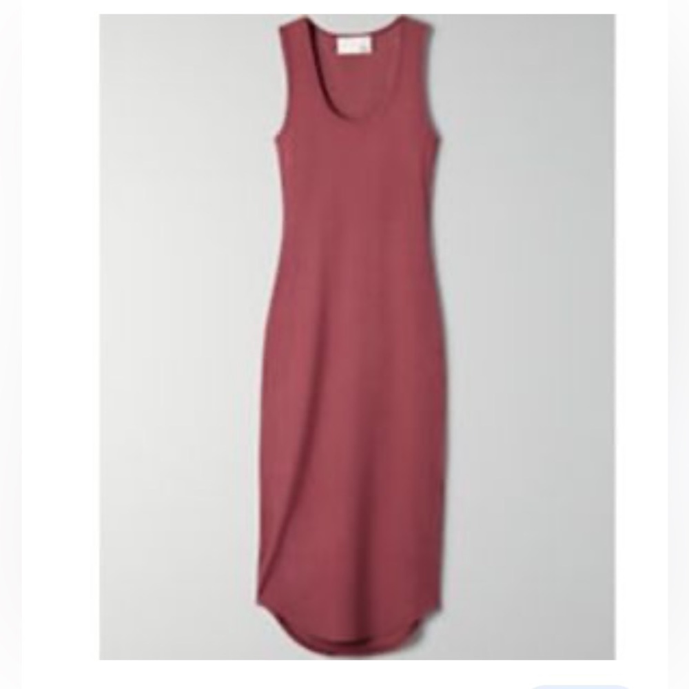 NWT WILFRED FREE BRUNI MIDI DRESS